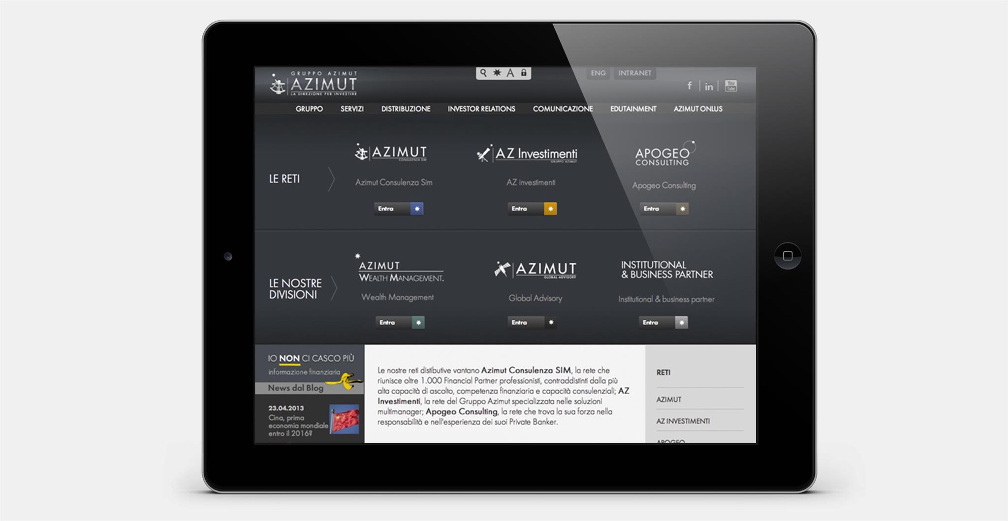 AZIMUT – Piattaforma digitale — immagine del progetto