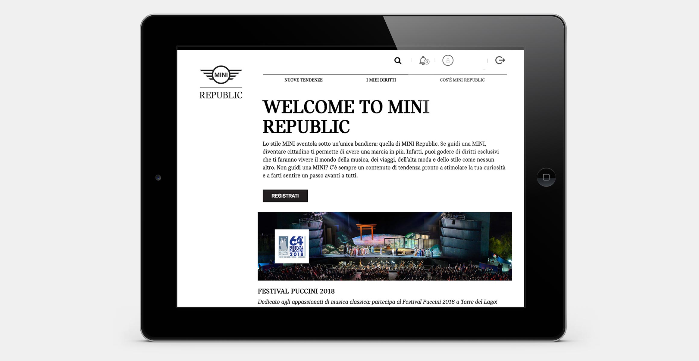 MINI Republic — immagine del progetto